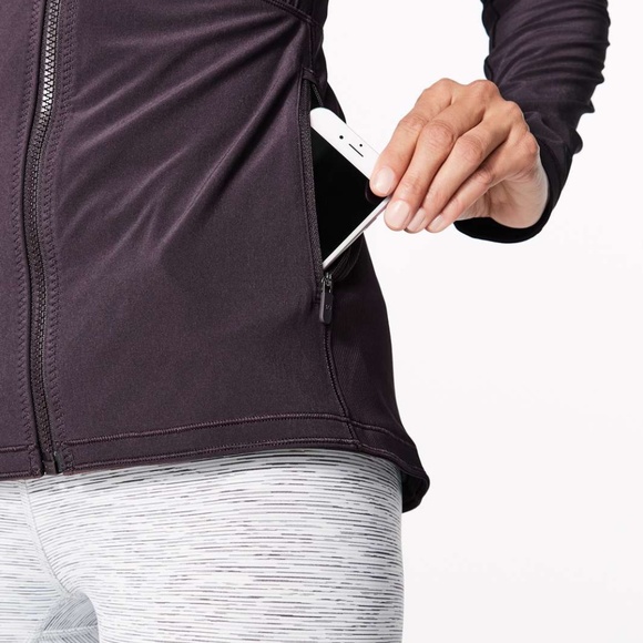 Lululemon Roundtrip Jacket Sz 12 PELT - Picture 4 of 5